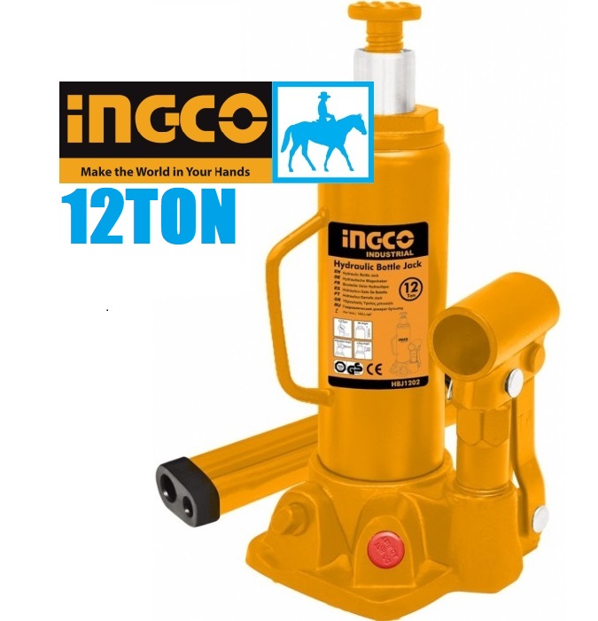 Con đội kích đội thủy lực 12 tấn INGCO HBJ1202