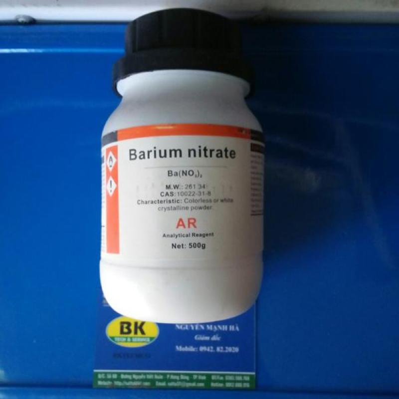Bari nitrate Ba(NO3)2 nhập khẩu