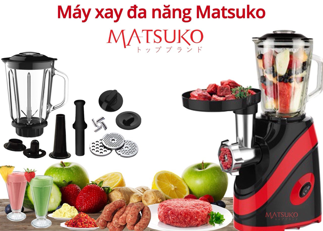 máy xay đa năng MATSUKO giá cực sốc 1.350.000đ