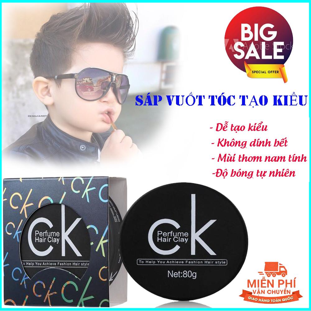 02-Sáp Vuốt Tóc Tạo Kiểu Ck, Wax Mềm Cho Tóc Uốn, Gel Vuốt Tóc Trẻ Em Ck, Sáp Vuốt Tóc Nam Không Bết. Giúp Tóc Giữ Nếp, Không Bết Dính, Hương Thơm Dễ Chịu. Giao Hàng Nhanh - UY TÍN - MUA NGAY giá rẻ