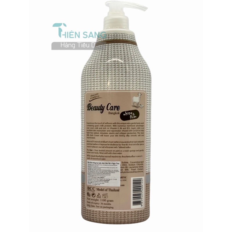 Sữa tắm dê Beauty care Thái Lan 1100ml