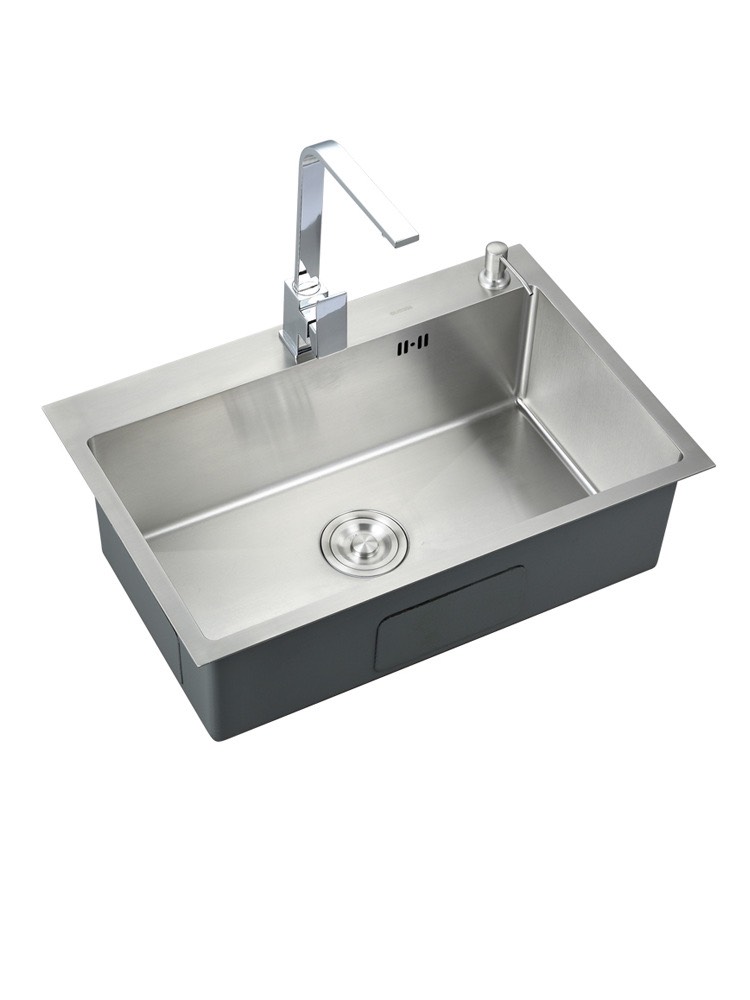 chậu rửa chén bát đúc 6045 (60x45cm) inox sus 304