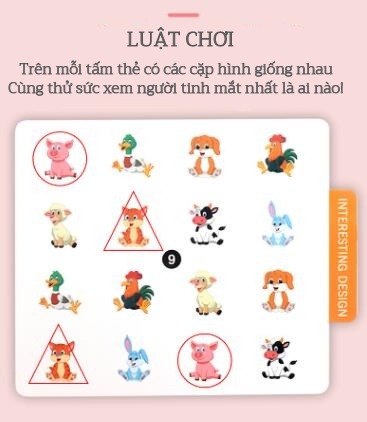 Đồ chơi luyện trí nhớ cho trẻ nhỏ
