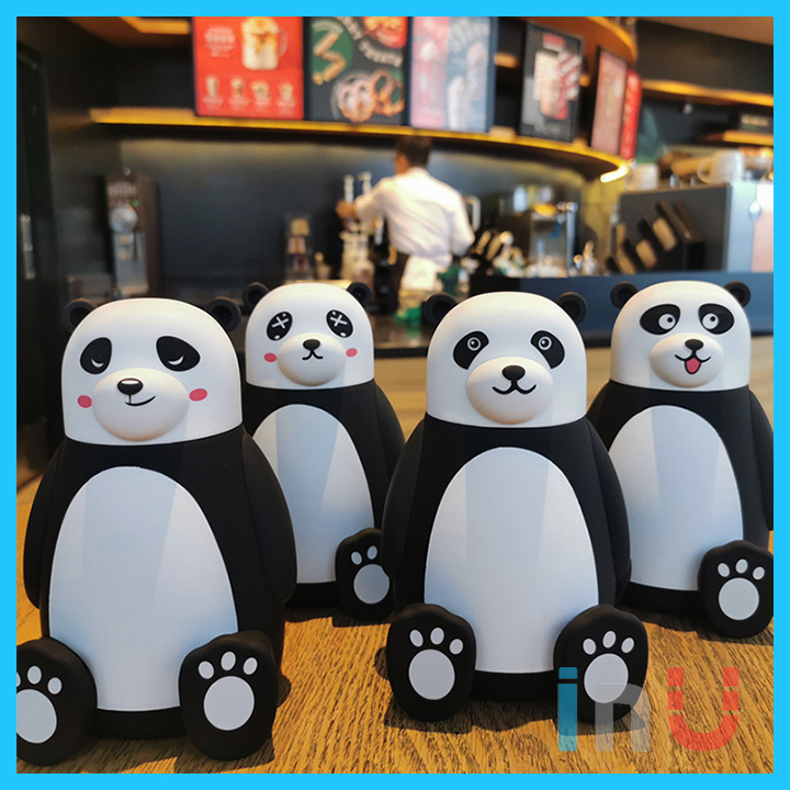 [HCM]HCM - Bình nước hoạt hình gấu trúc panda dễ thương 320ml