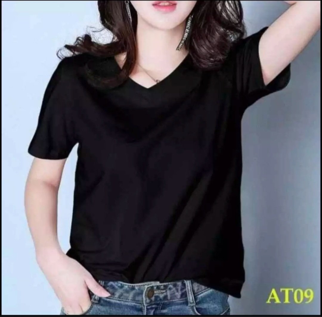 Áo Thun Thái Cổ Tim Cao Cấp [ ÁO COTTON THÁI NỮ ĐẸP ] - size 45 - 65kg