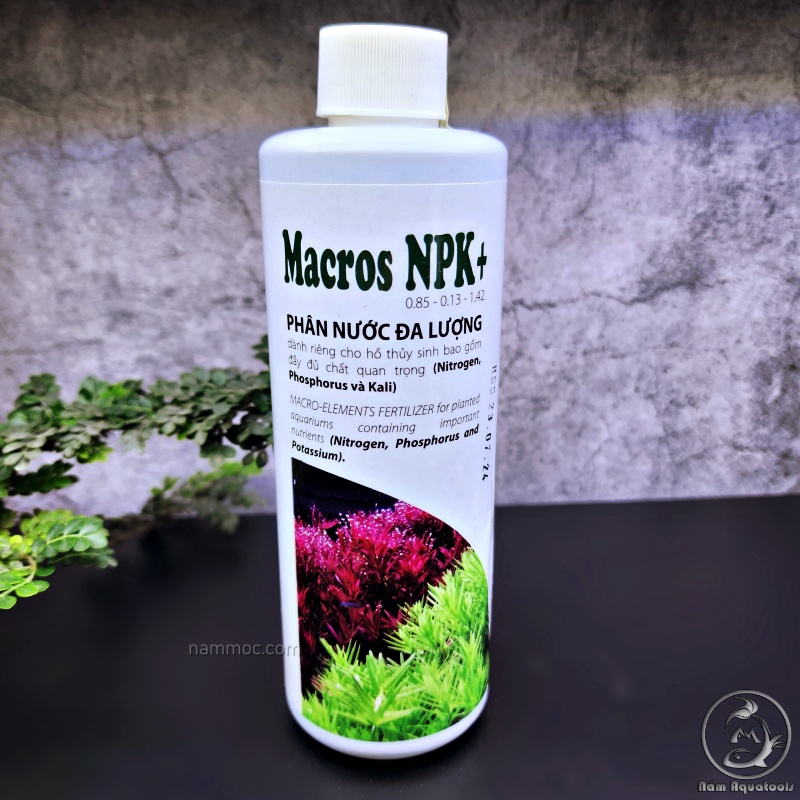 Macros NPK Phân Nước Đa Lượng Cho Bể Thuỷ Sinh
