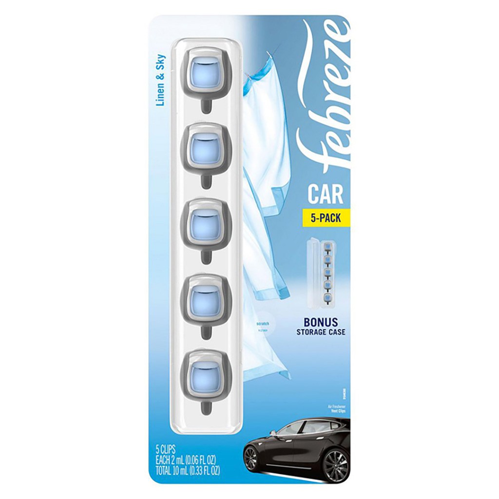 Nước Hoa Xe Hơi Febreze Car, Tinh Dầu Khử Mùi Febreze Car, Nước Hoa Ô Tô Febreze Cao Cấp Kẹp Cửa Gió Điều Hòa Xe Hơi