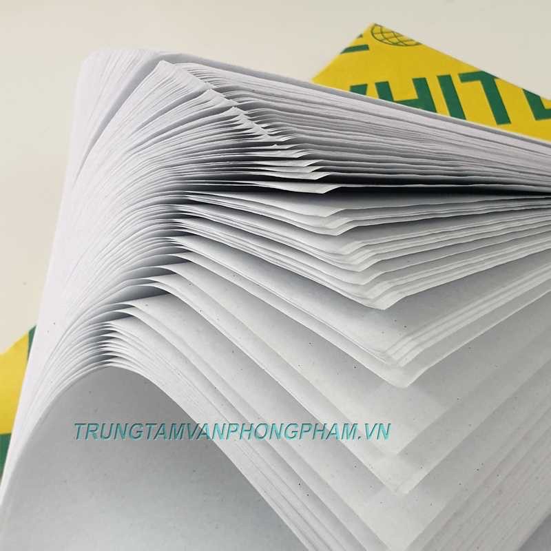 Giấy Perlure niêm phong A4: xấp 500 tờ.