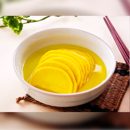 Củ Cải Muối Hàn Quốc Bịch 500G Dạng Sợi