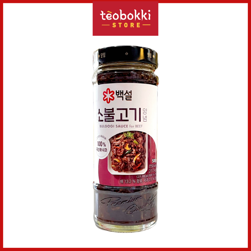 Sốt BBQ thịt bò Beksul 500g