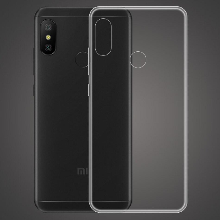 ỐP LƯNG DẺO SILICON TRONG SUỐT XIAOMI REDMI NOTE 6 PRO