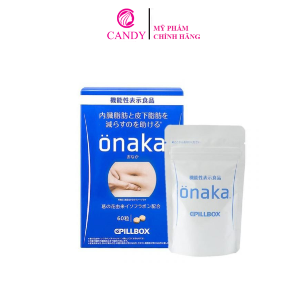 Viên uống Onaka Pillbox Nhật Bản Giảm Mỡ Thừa Bụng An Toàn Hiệu Quả