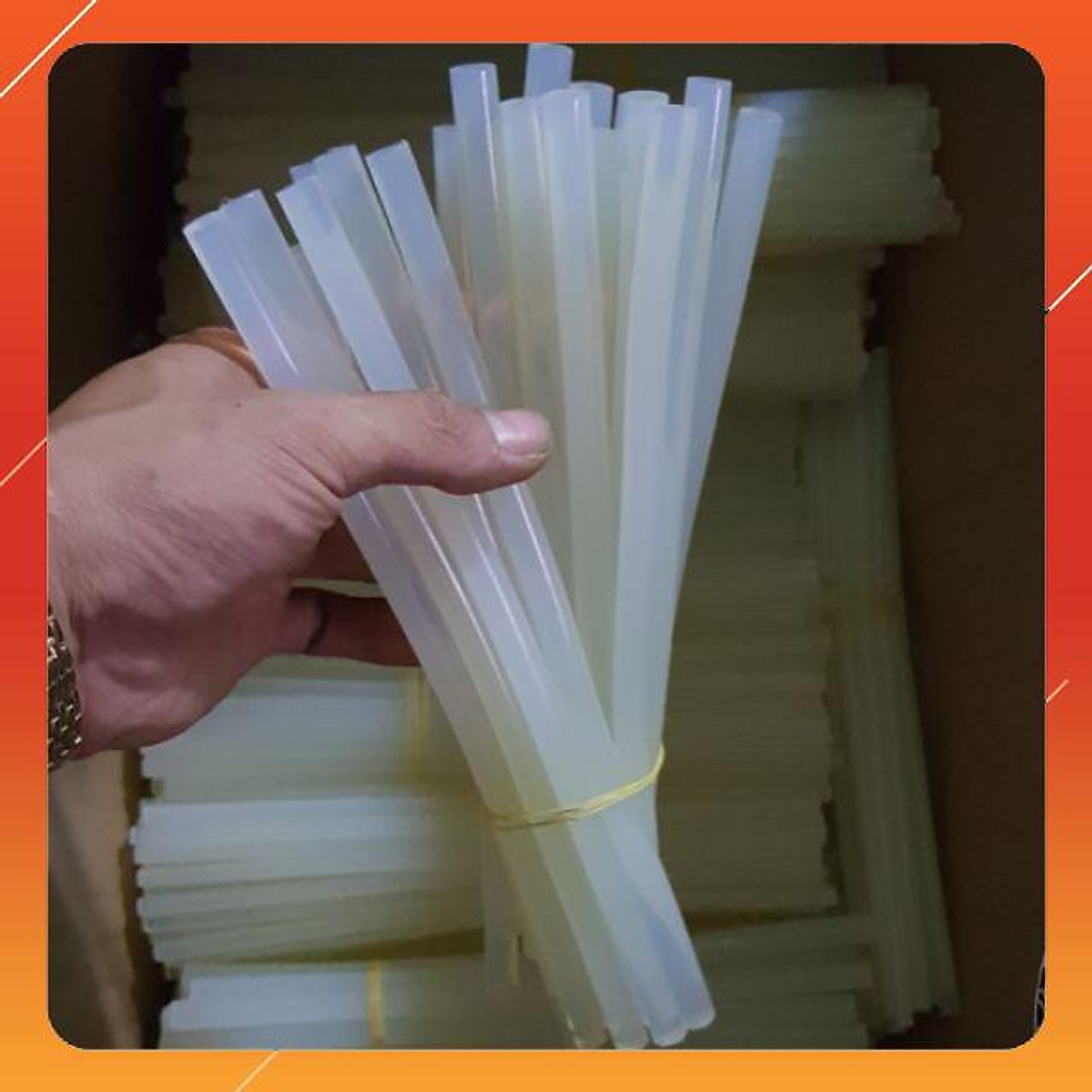 Combo 10 Que Keo nến silicon, KEO ĐỐT LỚN/NHỎ