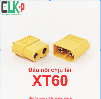 Jack XT60 60A (loại thường), Jack nối nguồn XT60 đực cái tự chọn ( CLKP _ 332 )