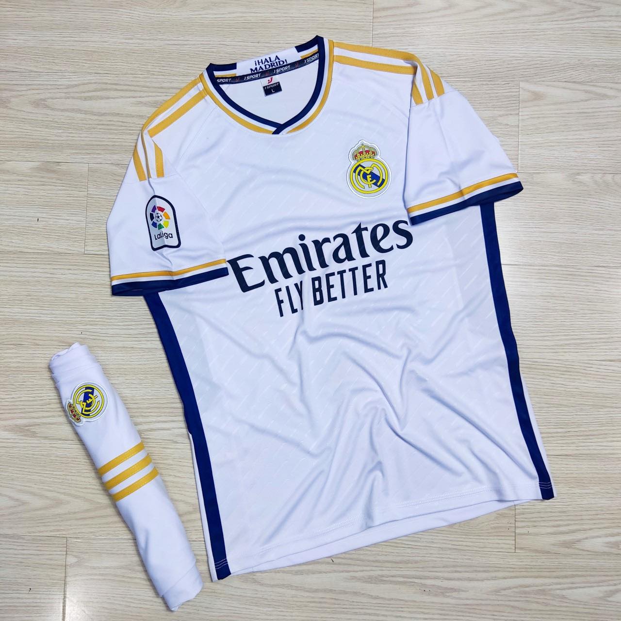 2022 newest football jerseys football jersey Real Madrid white football jersey-soft comfortable absorbent cool tee shirts