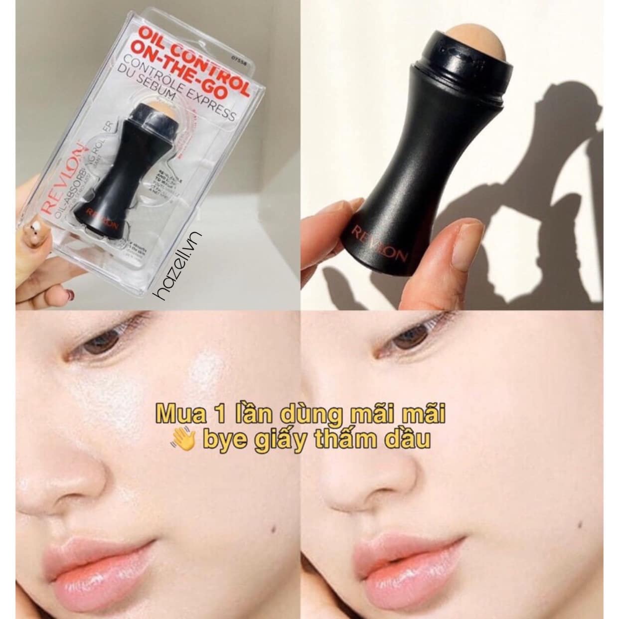 Thanh lăn hút dầu Revlon Oil Control On-The-Go