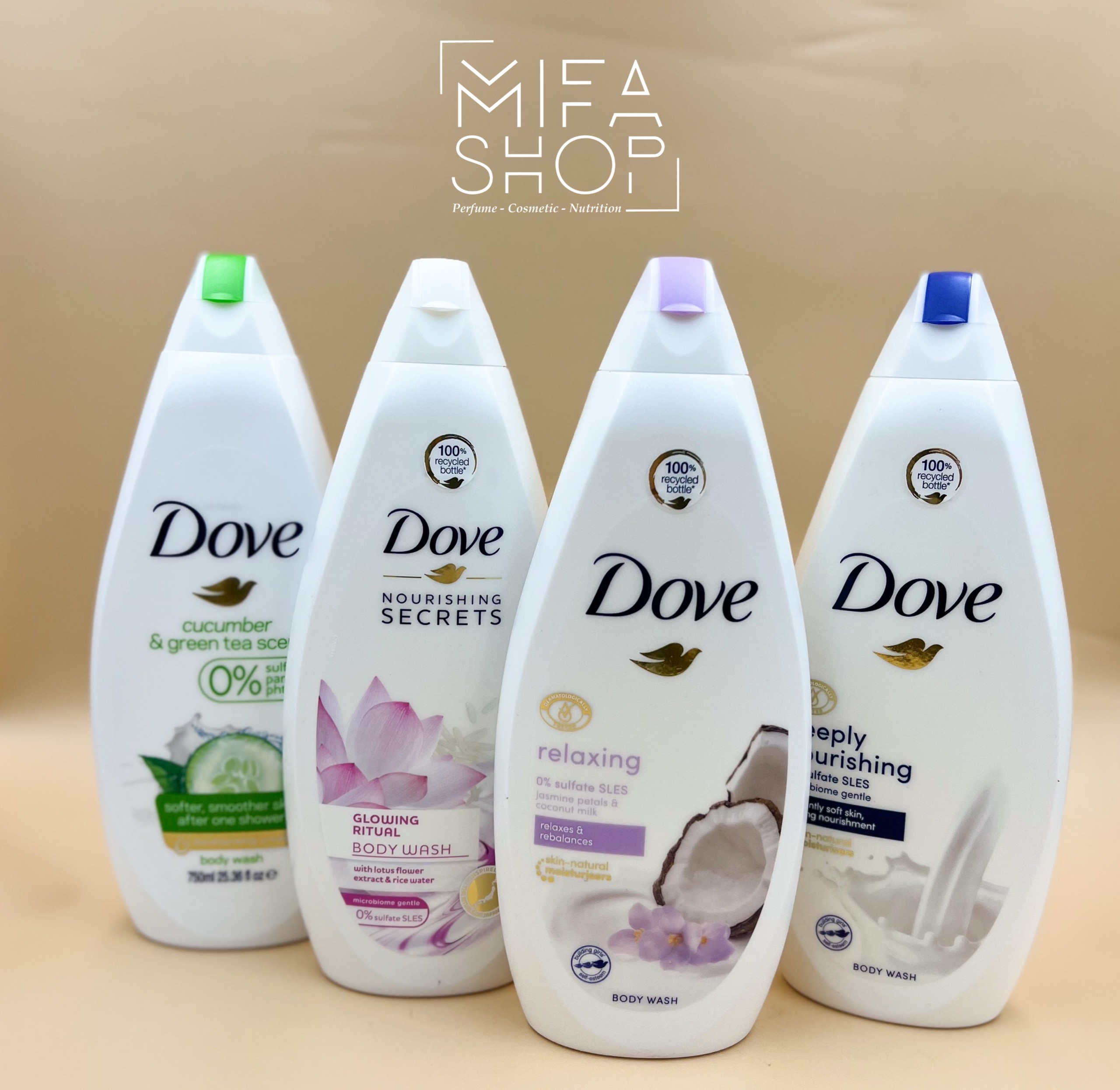 Sữa tắm Dove Đức