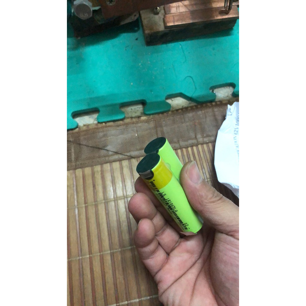 Miếng dán cell đầu cực dương cell 18650