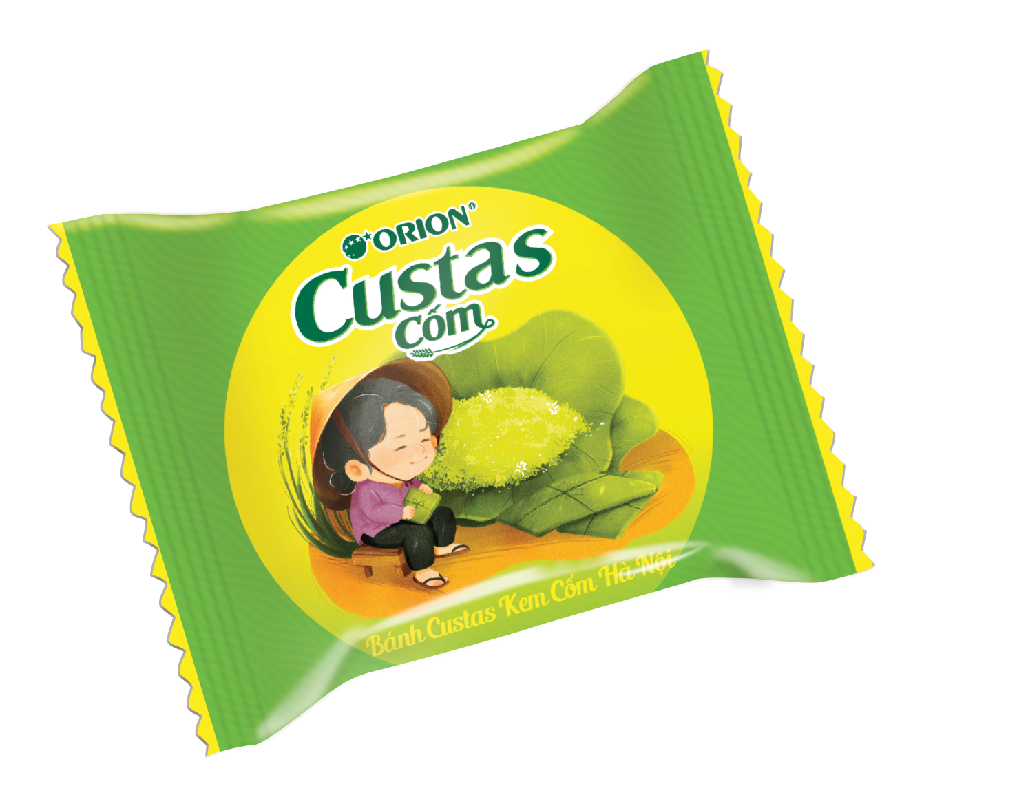 [Siêu thị WinMart] - Bánh vị Kem Cốm Custas hộp 12P 276g