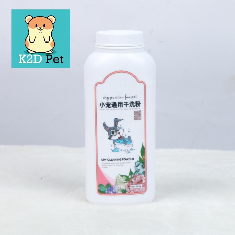 Phấn tắm khô cho hamster, Guinea Pig , thỏ, nhím, sóc, chinchilla