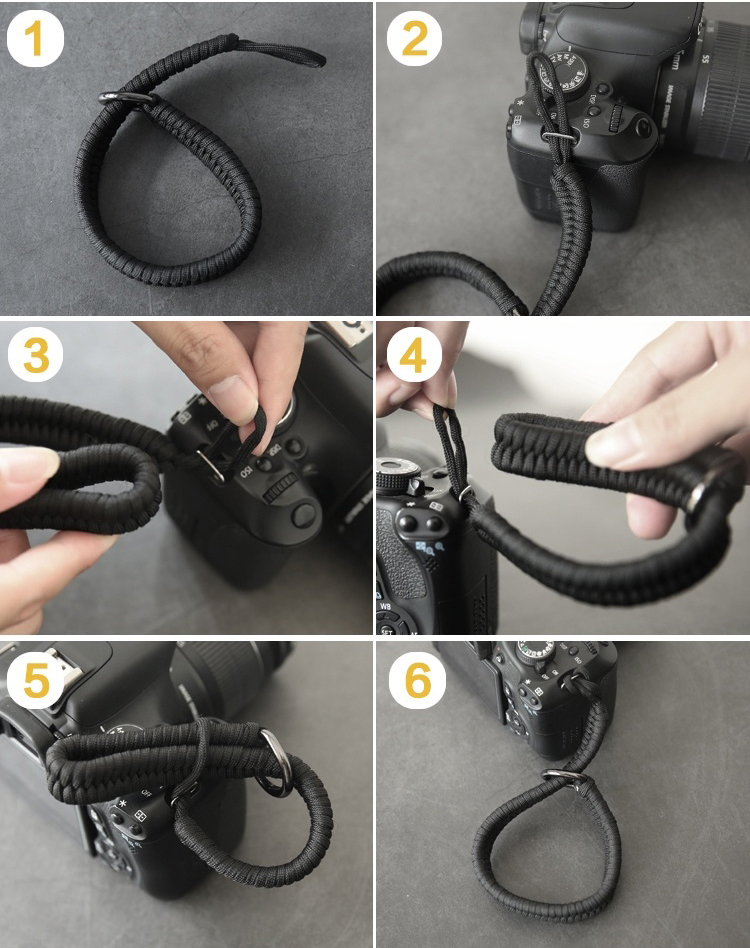 Dây Đeo Tay hand Strap Dây Dù Paracord Đan
