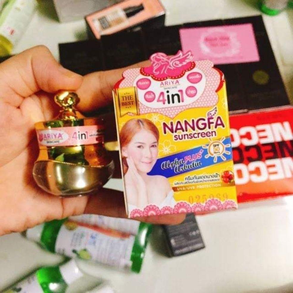 Kem chống nắng makup Nangfa Thái Lan