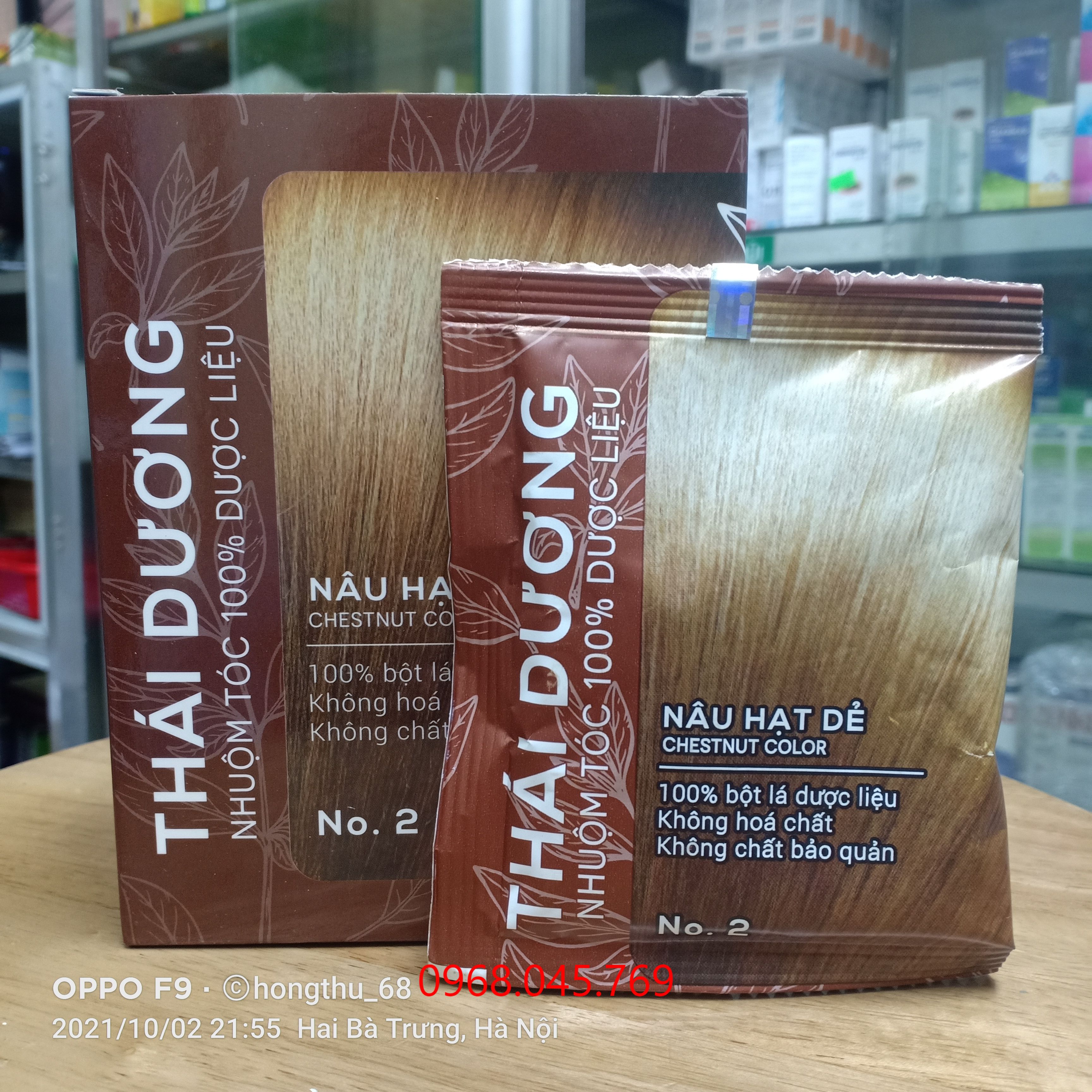 NHUỘM TÓC DƯỢC LIỆU THÁI DƯƠNG
