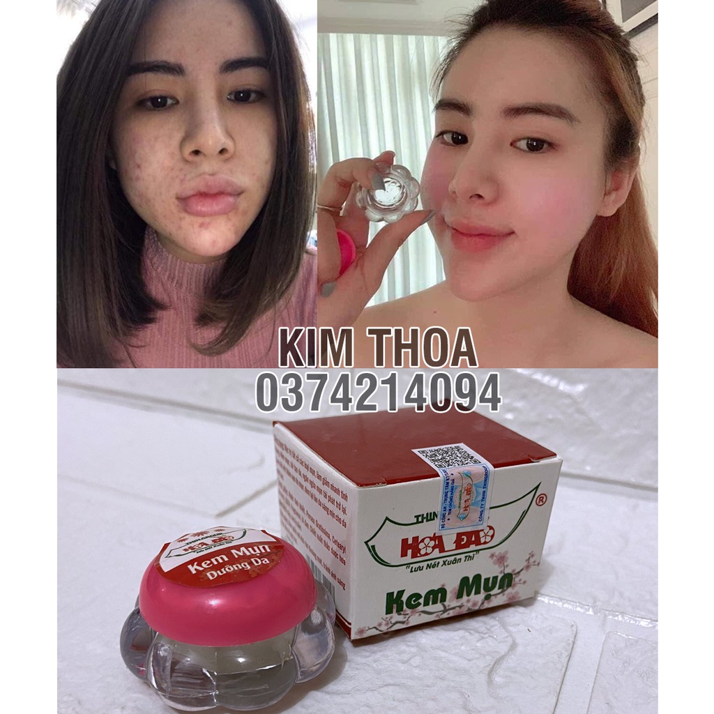 [CHÍNH HÃNG FREESHIP] Kem Mụn Dưỡng Da Hoa Đào