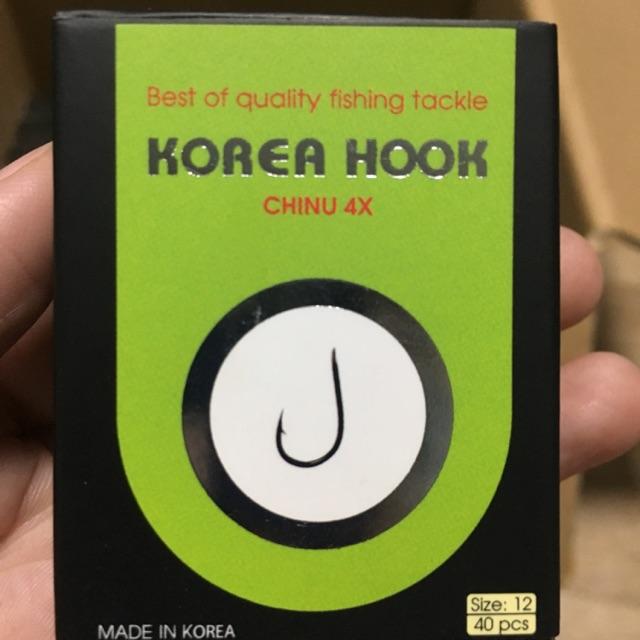 Lưỡi câu cá CHINU KOOK HÀN QUỐC - nhiều size lựa chọn