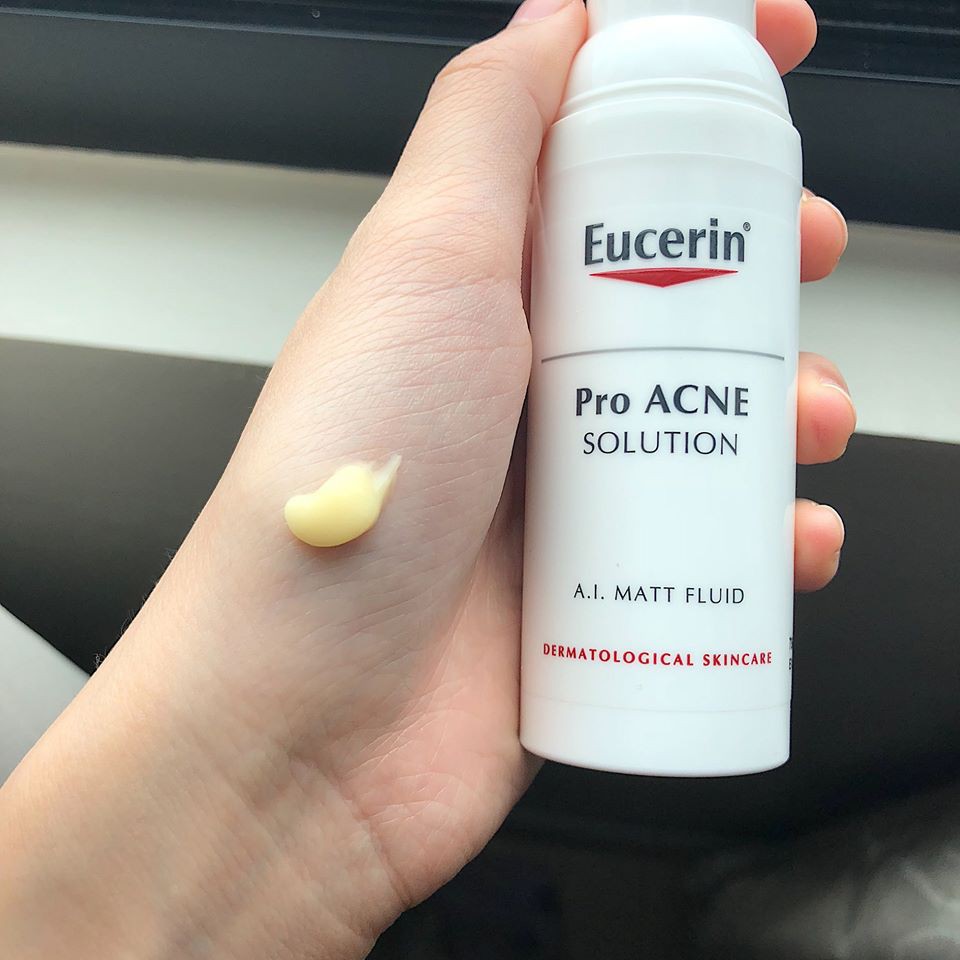 HOÀN TIỀN 20% - Kem Dưỡng Eucerin A.I MATT Fluid Pro Acne Solution