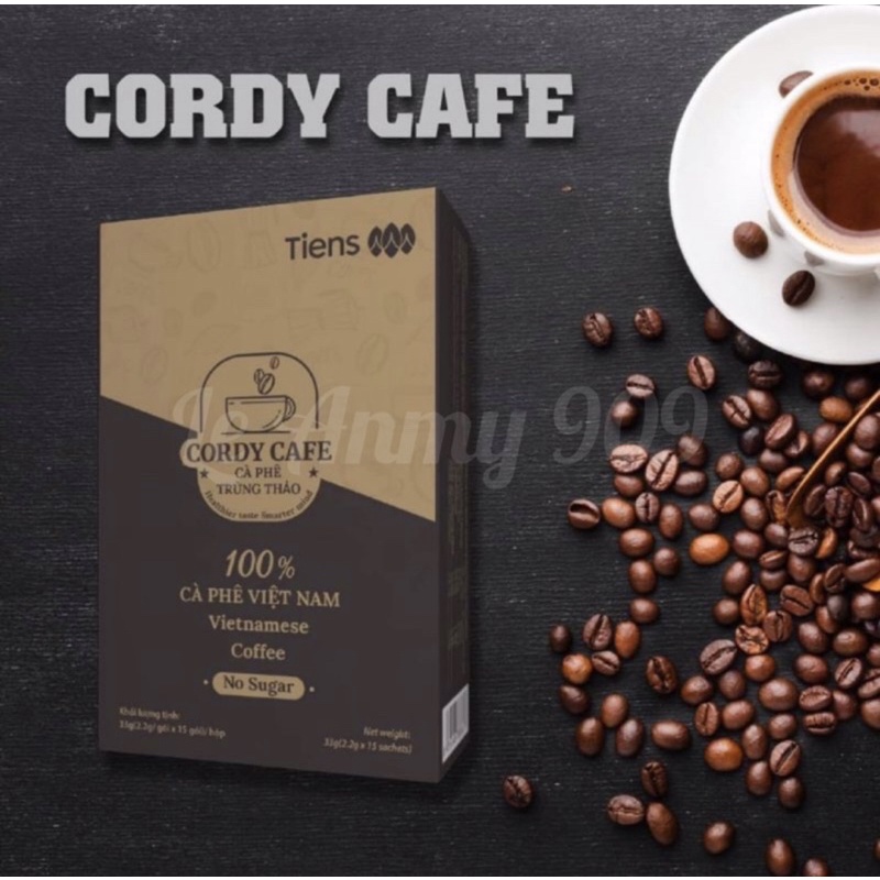 Cà phê trùng thảo 15 gói (Cordy Cafe) Thiên Sư