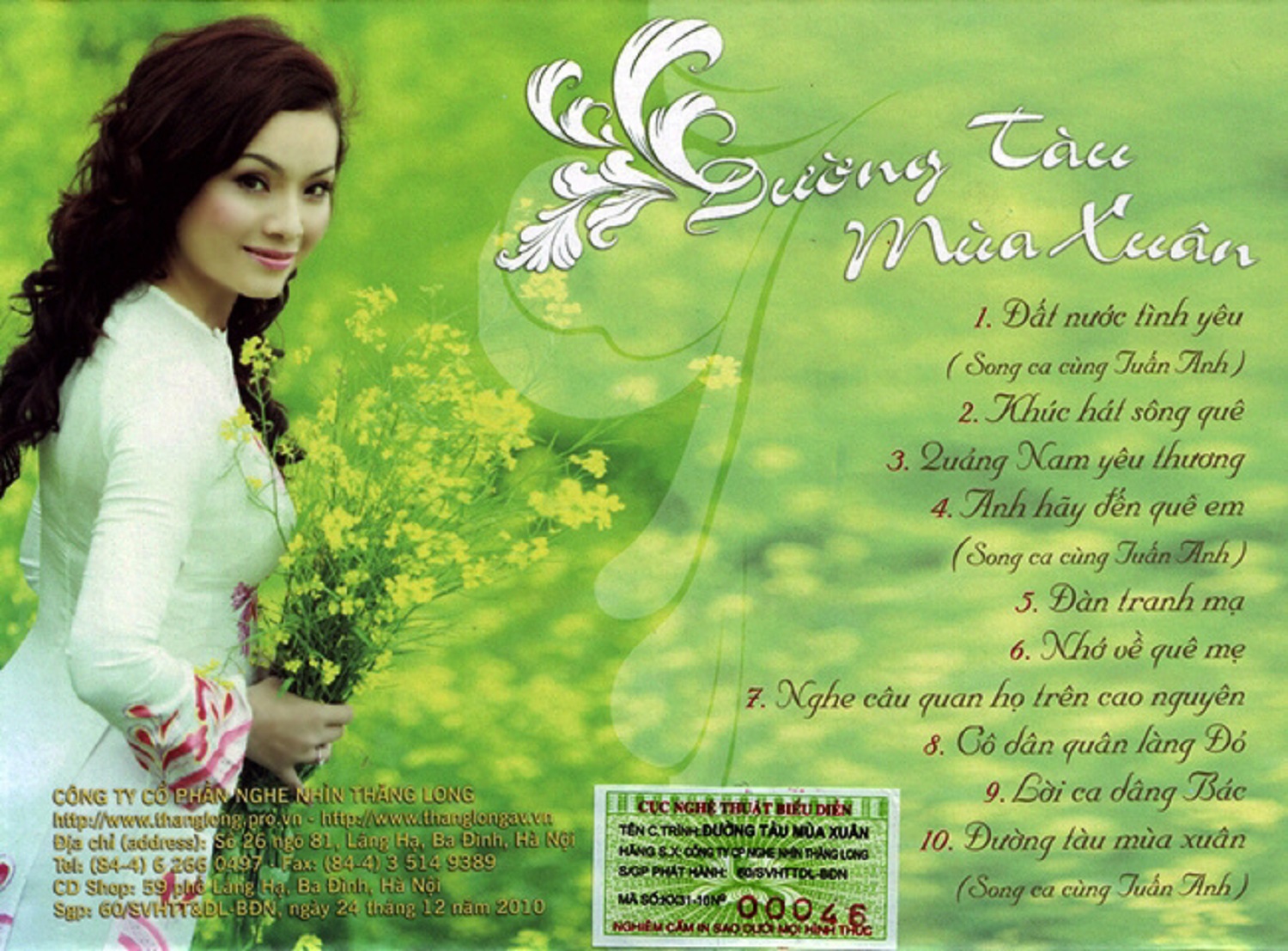 bộ 5 đĩa cd nhạc tân nhàn 1