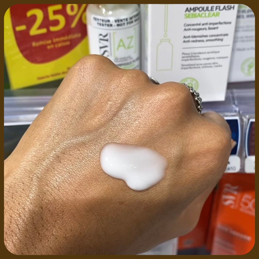 Tinh chất SVR Sebiaclear AZ Ampoule Flash Giảm Mụn Giảm Thâm Đỏ 30ml