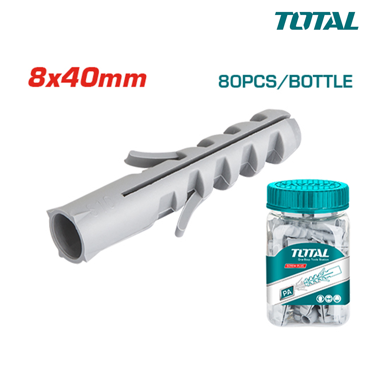 80 pcs of 8x40mm total
