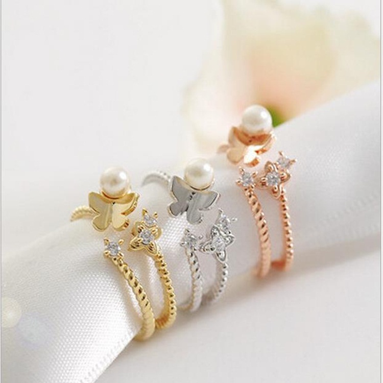 Nhẫn nữ style Hàn cực xinh mẫu mới N58
