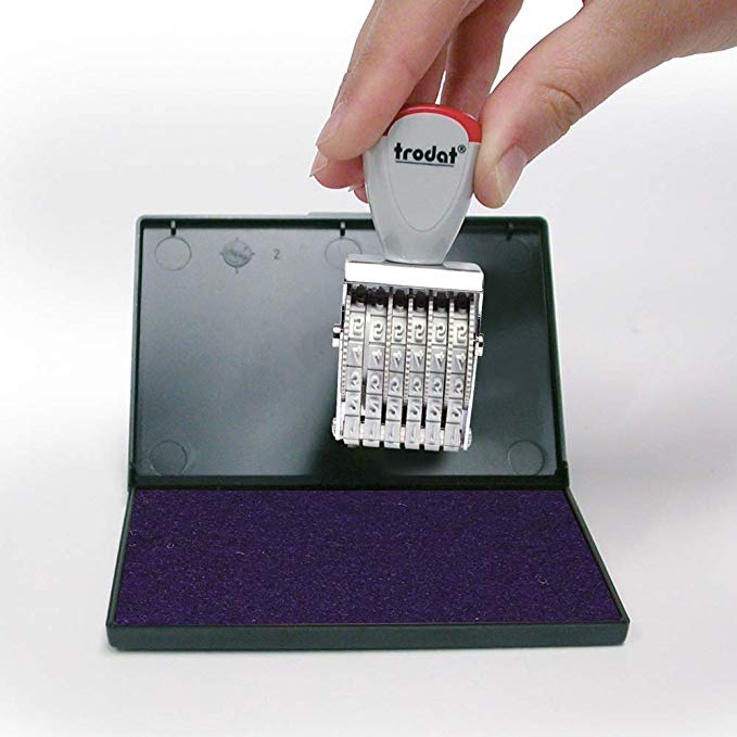 Tampon mực đóng dấu 16cm x 9cm