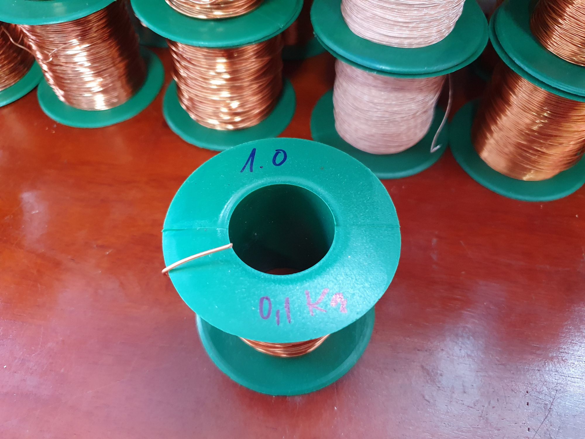Dây đồng quấn motor biến áp 1.0mm-kl: 100g