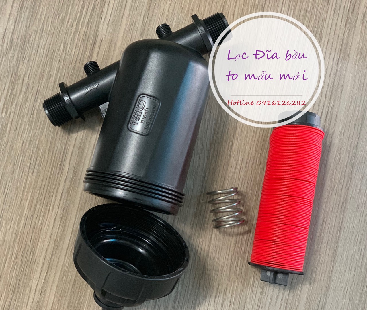 [HCM]Bộ lọc đĩa phi 27