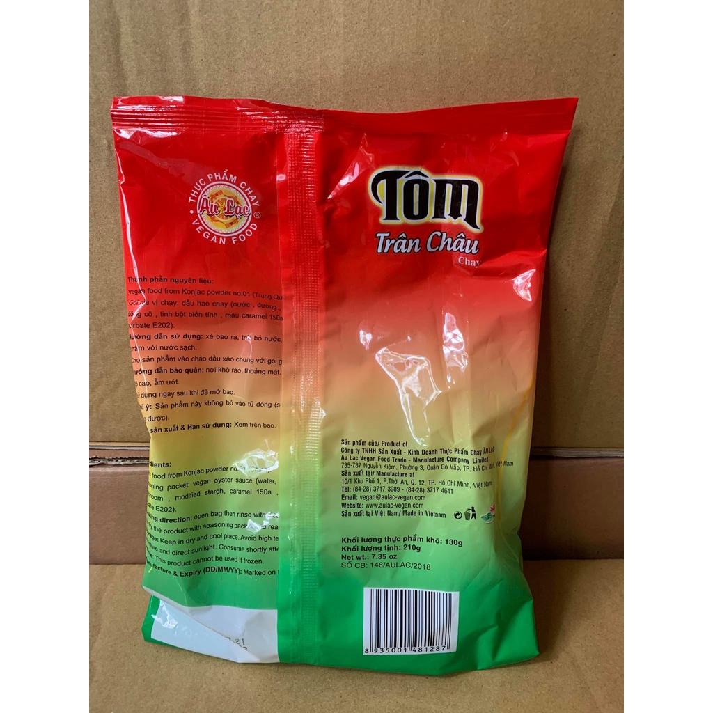 Tôm Trân Châu Chay - Gói 210g