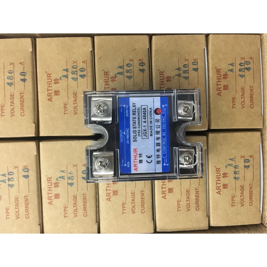 Relay bán dẫn ssr arthur 40aa, 100aa jgx-1a4840a, jgx-1a48100a