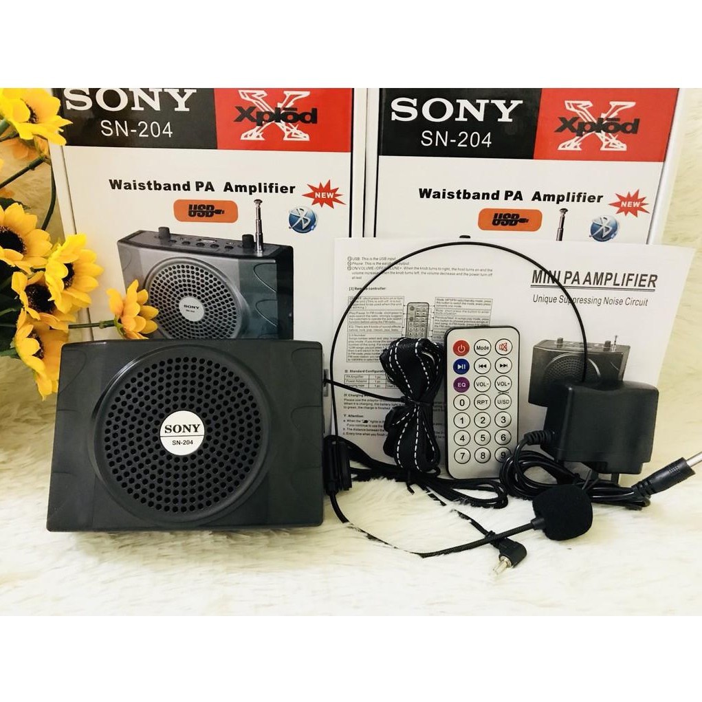 Loa trợ giảng Sony SN - 204 (usb, Fm, Mp3)