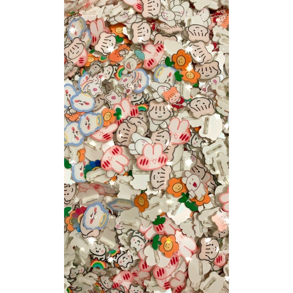 Pin Cài , Sticker cài Balo siêu đáng yêu
