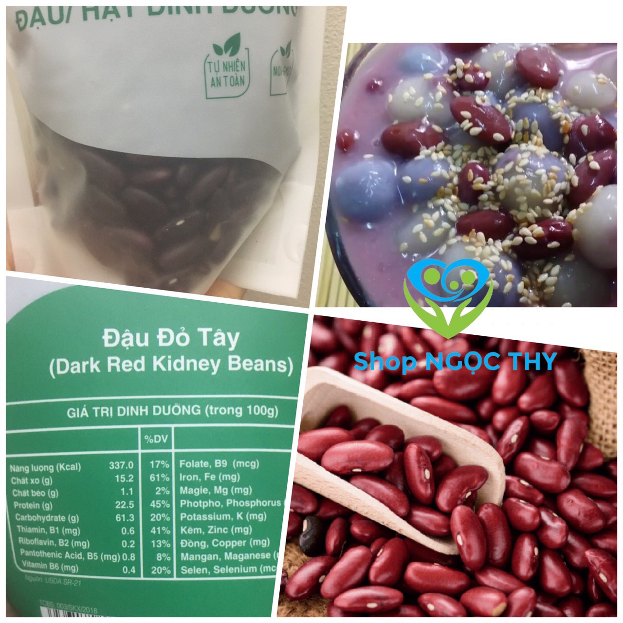 Red Bean imported from South America packed 250gr/500gr