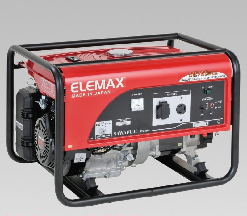 Máy Phát Điện Chạy Xăng 6.5KVA Elemax SH7600EX