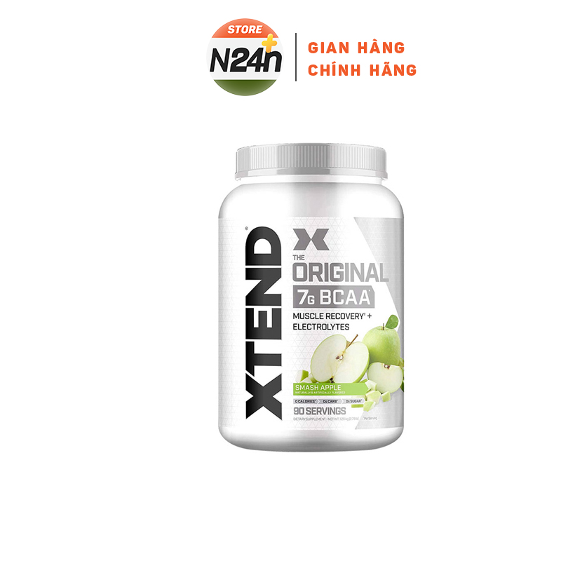 Thực phẩm bổ sung chống dị hóa cơ bắp xtend bcaa 90 lần dùng 1.1kg scivation - từ châu âu