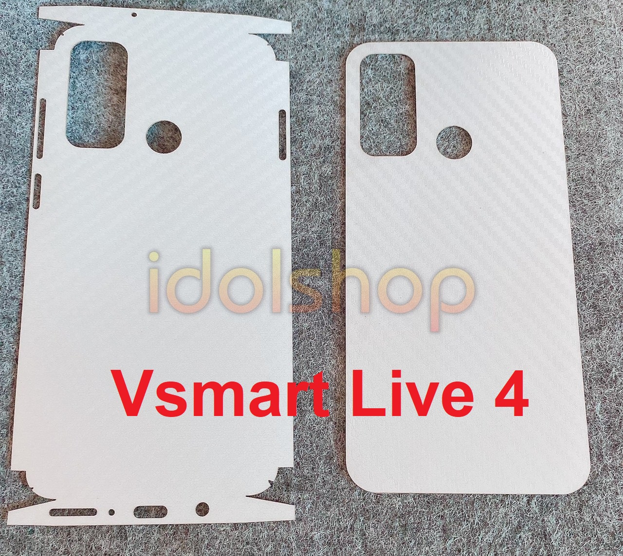 Miếng dán Cacbon dành cho Vsmart Live 4