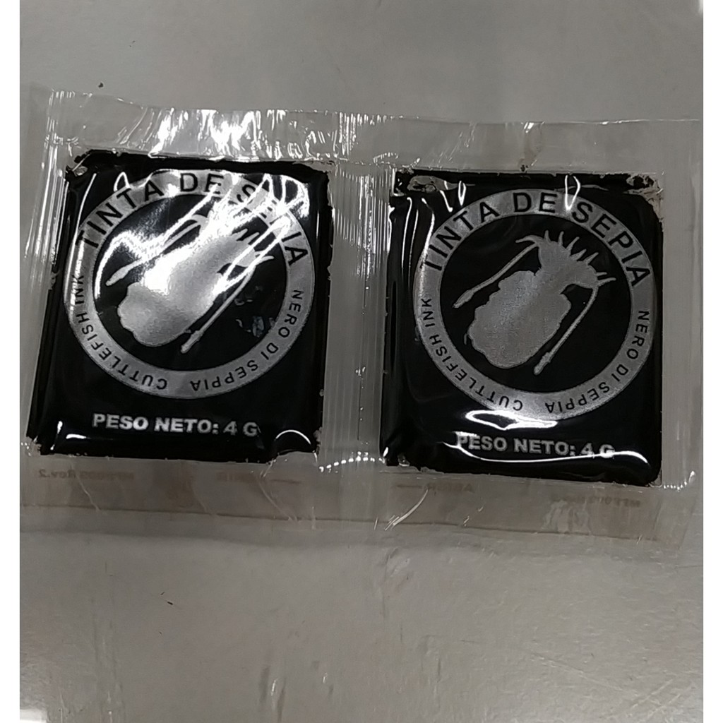 Bộ 02 sốt mực bạc hiệu Norma Squid Ink - Nhập khẩu Pháp 4ml