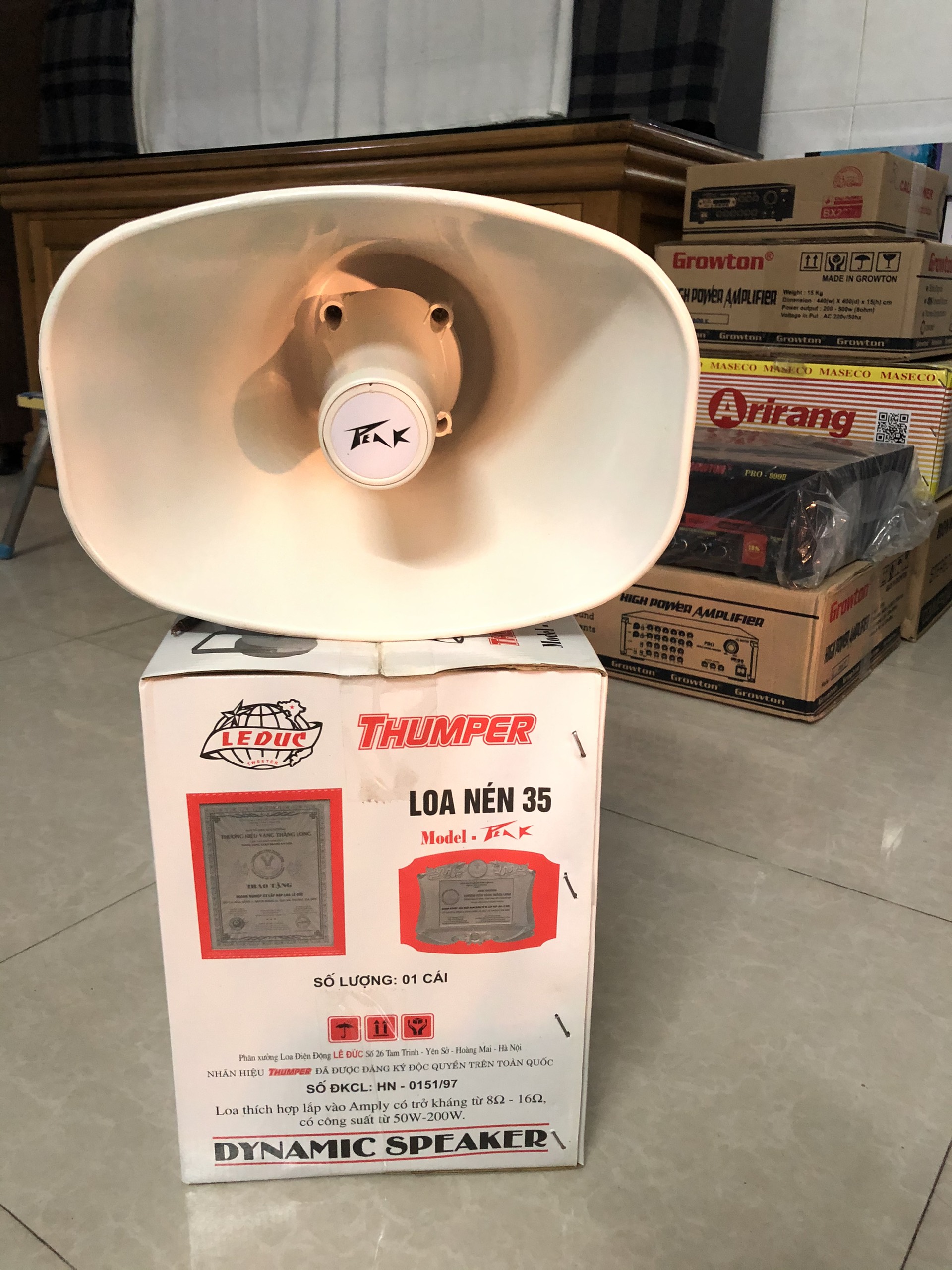 Loa phóng thanh loa nén 35W