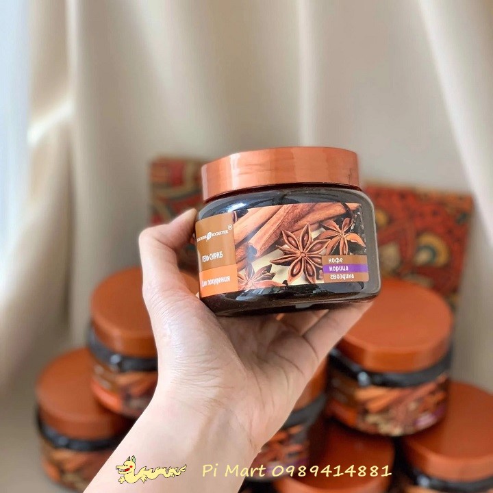 Tẩy da chết quế hồi Nga 380g