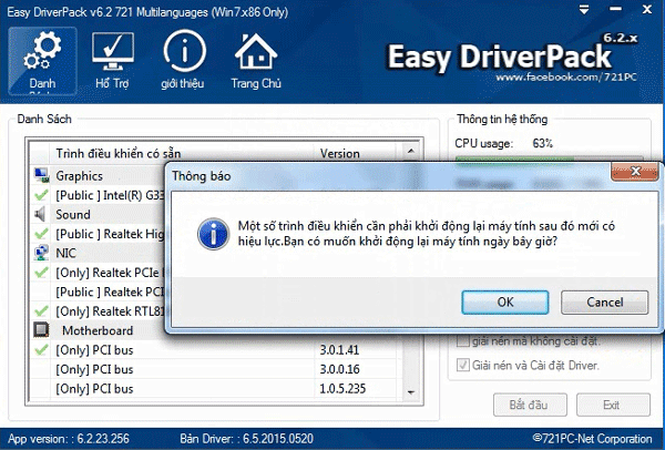 Đĩa DRIVER FULL CHO LAPTOP + PC